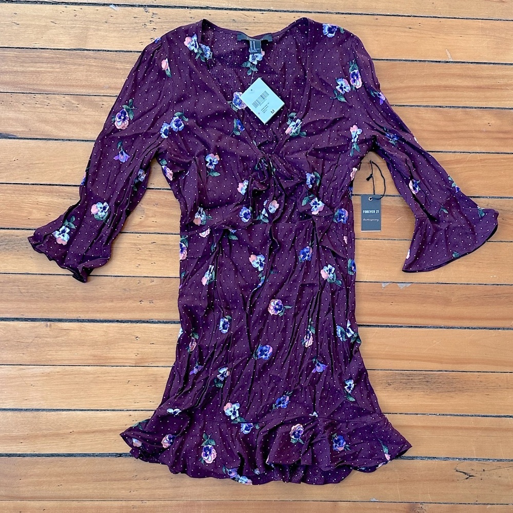 F21 Floral Mini Dress​
